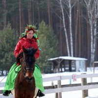 "Весна" на коне :: Ксения Халяпина