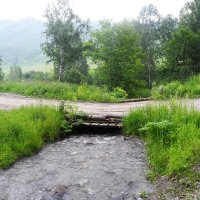 Мост через речку Шинок. :: Олег Афанасьевич Сергеев