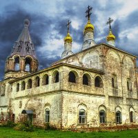 Храм в деревни Орлово,нижегородская область :: Алексей -