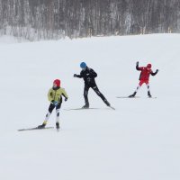 танцы на лыжах :: Наталья Василькова