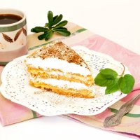 Бисквитный торт с белковым кремом :: Натали Лисси