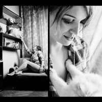 She and her cat :: Наталья Голубева