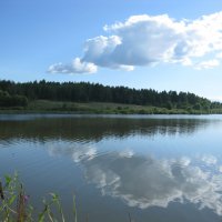 Утреннее озеро :: Александра Петрухина
