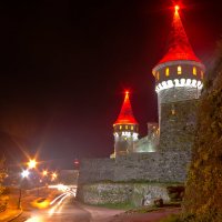 Каменец-Подольский. Старая крепость ночью. :: Александр Крупский