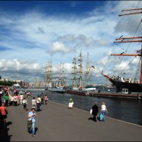 Парусные суда в СПб *** Sailing ships in St. Petersburg :: Александр Борисов