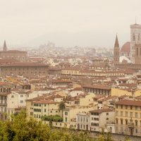 Крыши Флоренции в непогоду :: Любовь Изоткина