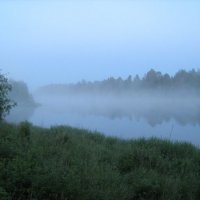 туман над Выгом Поморье. :: Анна 