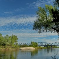 Мост через Медведицу :: Татьяна Баценкова