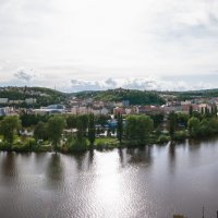 Вид на Прагу с Вышеграда :: Андрей Роговой