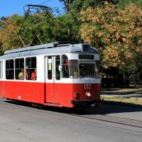 Старый трамвай в Евпатории :: Constalex 