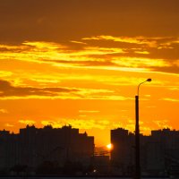 СПб, закат в северной долине 13.06.14 :: Aleksandr Zubarev
