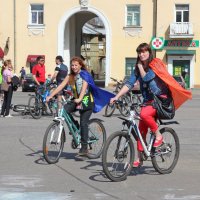 Северодвинск. Велопарад. Велоподруги :: Владимир Шибинский