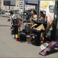 Концерты индейцев на улицах Санкт-Петербурга :: Вера 