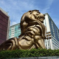 Символ MGM Macau. :: Александр TS