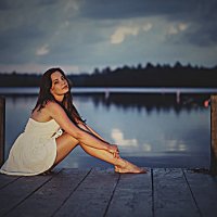 #девушка в озере :: Ольга Клевцова