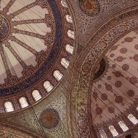 Мечеть Султанахмет. Фрагмент купола. :: Анна Корсакова