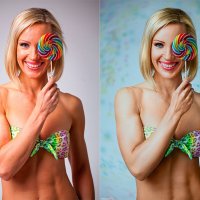 спортивная девчонка (до и после) :: Veronika G