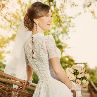 Солнечный портрет невесты :: Татьяна Омельченко