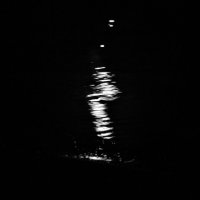 ночь на реке отражение лунного света :: Виктор 