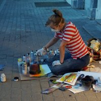 Уличный художник :: Любовь Изоткина