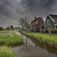 Нидерланды...Заансе-Сханс — музей под открытым небом... :: Александр Вивчарик