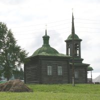часовня Зосимы и Савватия Соловецких, построенная в деревне Кокшарова :: Елена Кислых