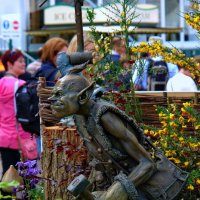 Садово-парковая скульптура на выставке в Челси :: Николай Фарионов