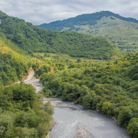 Река Аргун, Чечня :: Макс Сологуб