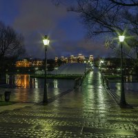 Ночь в Царицынском парке :: Эдуард Пиолий