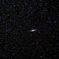 Галактика "Андромеды" и след метеора :: ViP_ Photographer