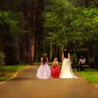 Семейная прогулка перед Венчанием :: Анна Николайчук