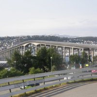 самый большой мост в городе Тромсё-Норвегия :: Валентина Папилова