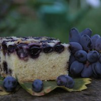 Пирог с виноградом :: Юлия Кириллова