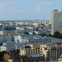 Вид на Казань со смотровой площадки Гранд Отель Казань :: Наиля 