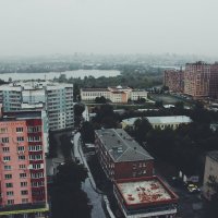мкрн Горский, туман и 16ый этаж :: Александра Юдина
