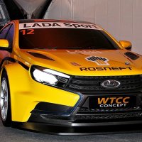 Спортивный концепт LADA Vesta WTCC :: Александр Николаев