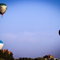 Аэростаты над городом. Минск. :: Nonna 