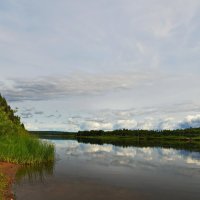 Бирюса.В ожидание парома. :: Владимир Михайлович Дадочкин