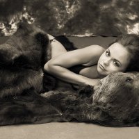 Машенька и медведь :: Сергей Черных
