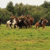 Атака кавалерии :: Андрей Николаевич Незнанов