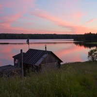 Закат на Колгострове :: Сергей Батищев