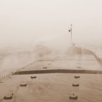 Азовское море шторм ветер 28 м/с :: Александр Moryak 34