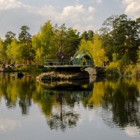 Autumn on the pond :: Dmitry Ozersky