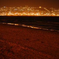 Набережная. Вид на Хайфу ночью :: JW_overseer JW