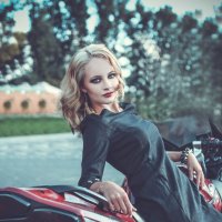 Moto & girl :: Юлия Ромадина