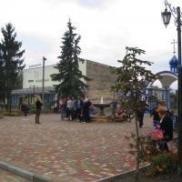 Новый сквер с фонтаном :: Леонид Корейба