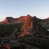 Вечерняя панорама Спящего Саяна :: Сергей Карцев