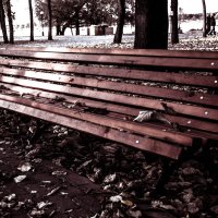 одинокая скамейка :: Сергей Рубан