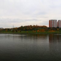 Панорама с причала в парке :: Андрей Кузнецов