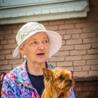 пансионат для пожилых людей, работа команды "Собаки для жизни" :: Елена Козлова